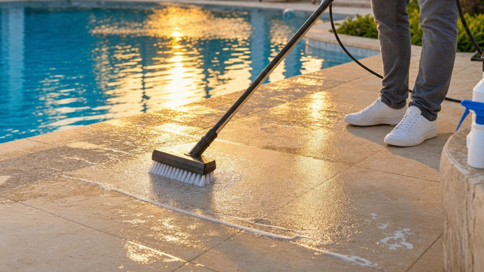 Pool Area & Deck Sanitization